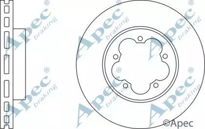 Тормозной диск APEC braking купить