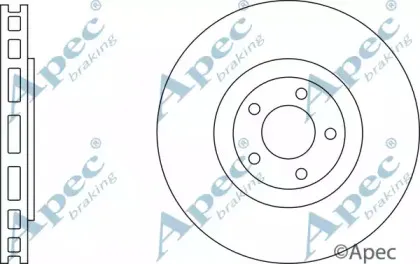 Тормозной диск APEC braking купить