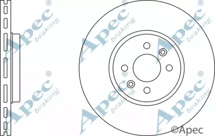 Тормозной диск APEC braking купить