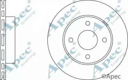 Тормозной диск APEC braking купить