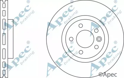 Тормозной диск APEC braking купить