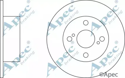 Тормозной диск APEC braking купить