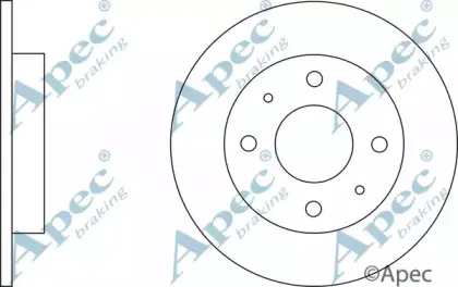 Тормозной диск APEC braking купить