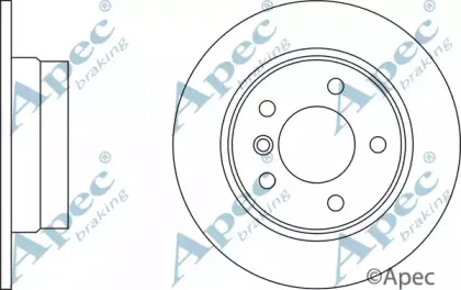Тормозной диск APEC braking купить