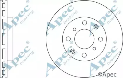 Тормозной диск APEC braking купить