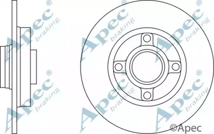 Тормозной диск APEC braking купить