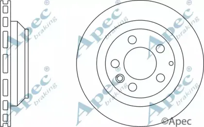 Тормозной диск APEC braking купить
