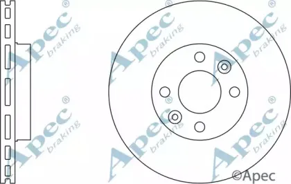 Тормозной диск APEC braking купить