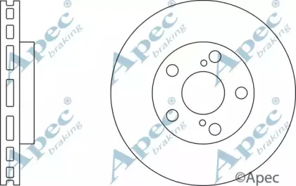 Тормозной диск APEC braking купить