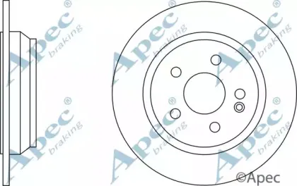 Тормозной диск APEC braking купить