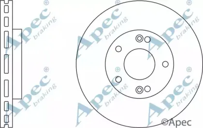 Тормозной диск APEC braking купить