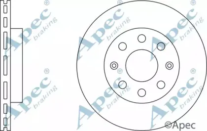 Тормозной диск APEC braking купить