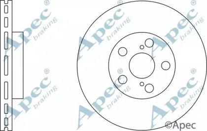 Тормозной диск APEC braking купить