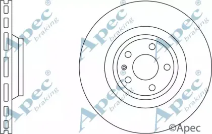 Тормозной диск APEC braking купить