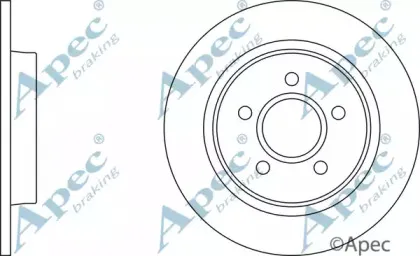 Тормозной диск APEC braking купить