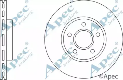 Тормозной диск APEC braking купить