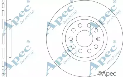 Тормозной диск APEC braking купить