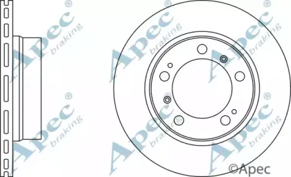 Тормозной диск APEC braking купить
