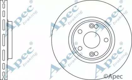 Тормозной диск APEC braking купить