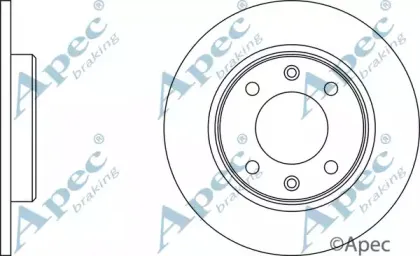 Тормозной диск APEC braking купить