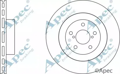 Тормозной диск APEC braking купить