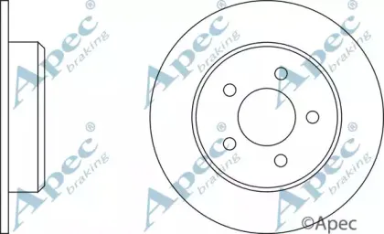Тормозной диск APEC braking купить