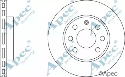 Тормозной диск APEC braking купить