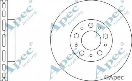 Тормозной диск APEC braking купить