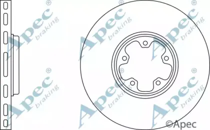 Тормозной диск APEC braking купить
