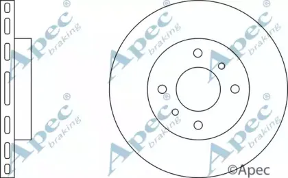 Тормозной диск APEC braking купить