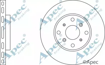Тормозной диск APEC braking купить