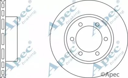 Тормозной диск APEC braking купить