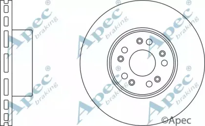 Тормозной диск APEC braking купить