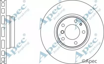 Тормозной диск APEC braking купить