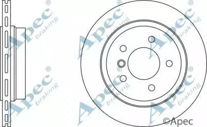 Тормозной диск APEC braking купить