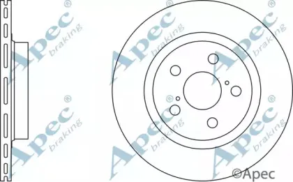 Тормозной диск APEC braking купить