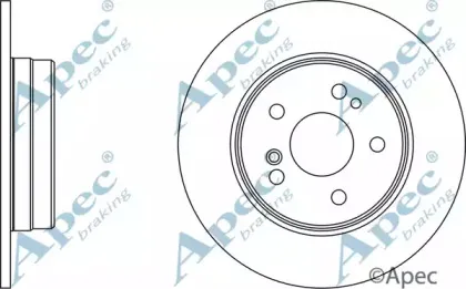 Тормозной диск APEC braking купить