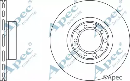 Тормозной диск APEC braking купить