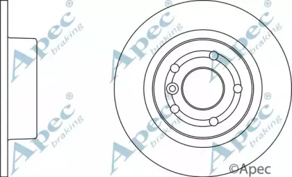 Тормозной диск APEC braking купить