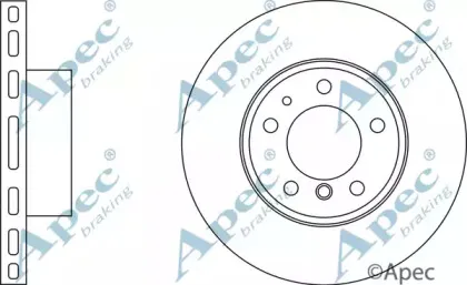Тормозной диск APEC braking купить