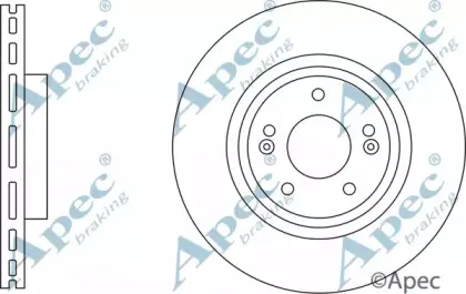 Тормозной диск APEC braking купить