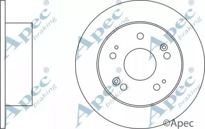 Тормозной диск APEC braking купить
