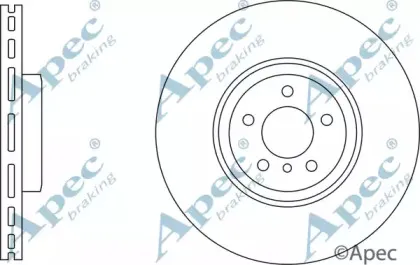 Тормозной диск APEC braking купить