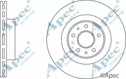 Тормозной диск APEC braking купить