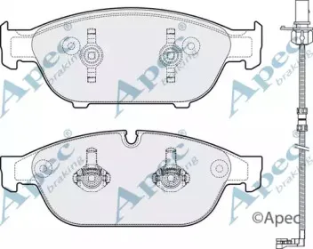 Комплект тормозных колодок, дисковый тормоз APEC braking купить