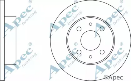 Тормозной диск APEC braking купить