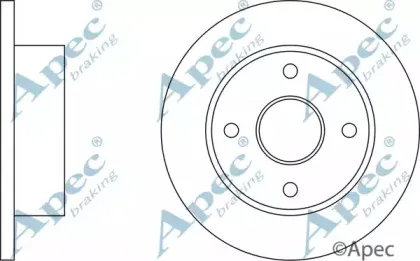 Тормозной диск APEC braking купить
