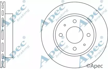 Тормозной диск APEC braking купить