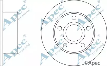 Тормозной диск APEC braking купить