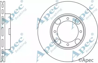 Тормозной диск APEC braking купить